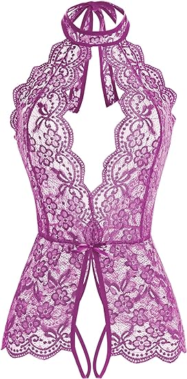 Ababoon Women One Piece Lingerie Lace Sexy Baby Dolls Teddy Sleepwear