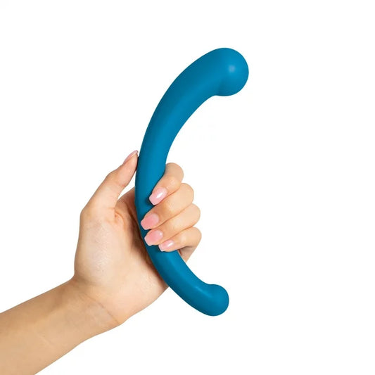 plusOne Vibrating Dual Arc Massager, 10 Vibration Settings, Waterproof