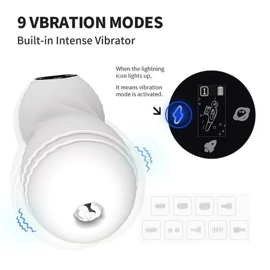 Male Masturbaters Automatic HandsFree Masturbator Cup Sucking Stroker Men Sex Toys