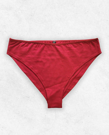 Plus Size Underwear Cheeky Hipster. Red Hipster plus size BIG GIRL